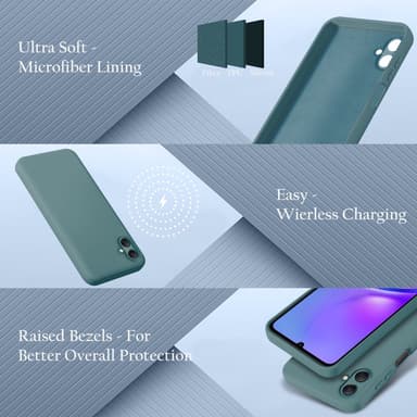 Samsung Galaxy A06 deksel case cover (grønn)