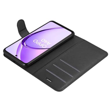Oppo A40 Deksel Etui Case (Svart)
