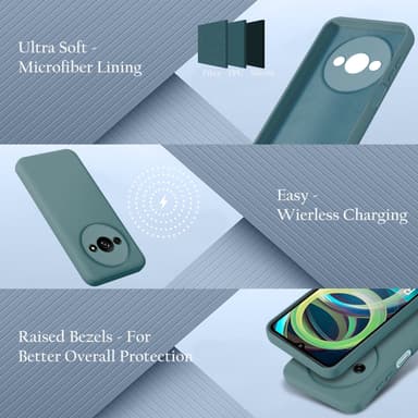 Xiaomi RedMi A3 / A3X deksel case cover (grønn)