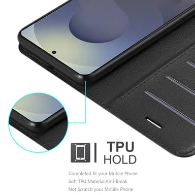 Samsung Galaxy S25 Ultra Deksel Etui Case (Svart)