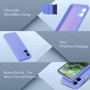 Motorola Moto G35 deksel case cover (lilla)