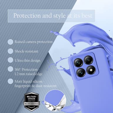 Xiaomi 14T Pro deksel case cover (lilla)