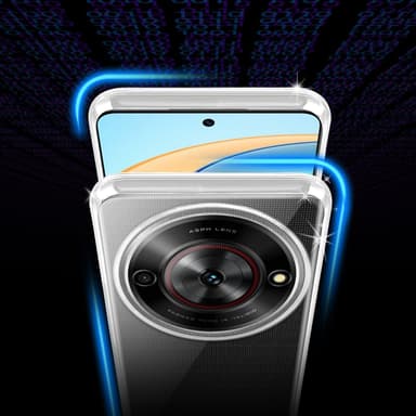 ZTE Blade A75 5G deksel case cover (Gjennomsiktig)