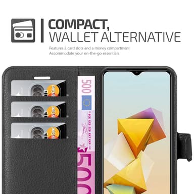 ZTE Blade A73 5G Deksel Etui Case (Svart)