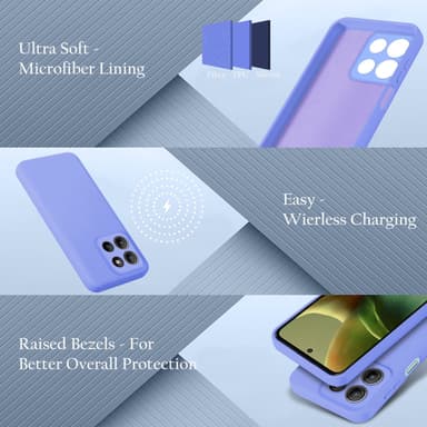 Motorola Moto G15 deksel case cover (lilla)