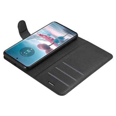 Motorola Edge 40 Neo Deksel Etui Case (Svart)