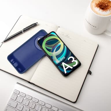 Xiaomi RedMi A3 / A3X deksel case cover (blå)