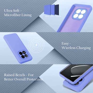 Xiaomi Redmi Note 14 Pro 5G deksel case cover (lilla)