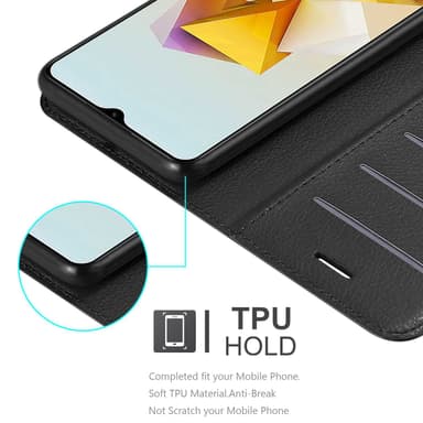ZTE Blade A73 5G Deksel Etui Case (Svart)