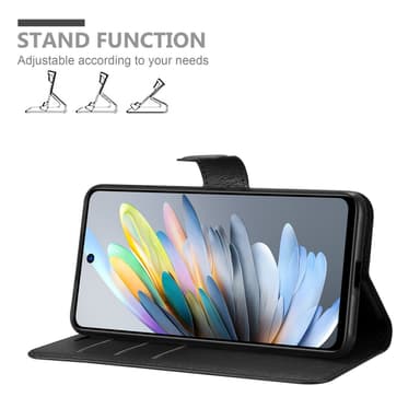 ZTE Blade A75 4G Deksel Etui Case (Svart)