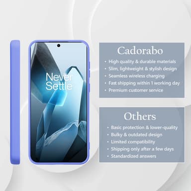 OnePlus 13 deksel case cover (lilla)