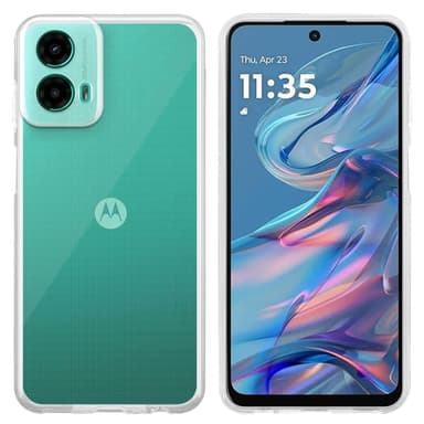 Motorola Moto G45 deksel case cover (Gjennomsiktig)