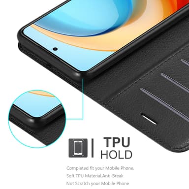 ZTE Blade A75 5G Deksel Etui Case (Svart)