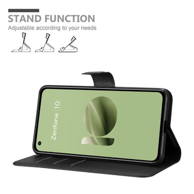 Asus Zenfone 10 Deksel Etui Case (Svart)