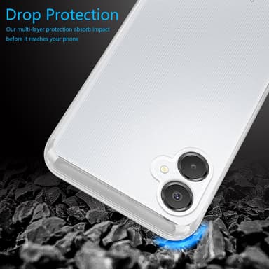 Samsung Galaxy A06 deksel case cover (Gjennomsiktig)