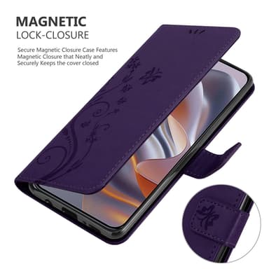 Motorola Moto Edge 50 Neo lommebokdeksel Blomster