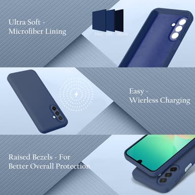 Samsung Galaxy A26 deksel case cover (blå)