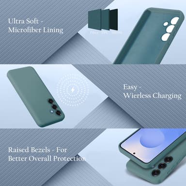 Samsung Galaxy S25 deksel case cover (grønn)
