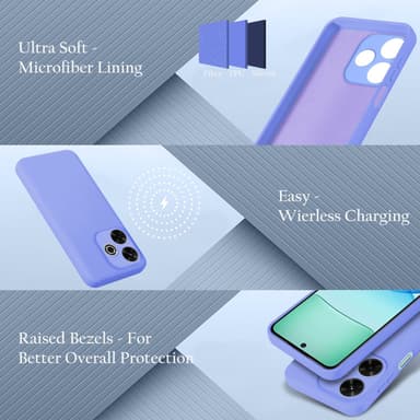 Xiaomi RedMi 13 4G deksel case cover (lilla)