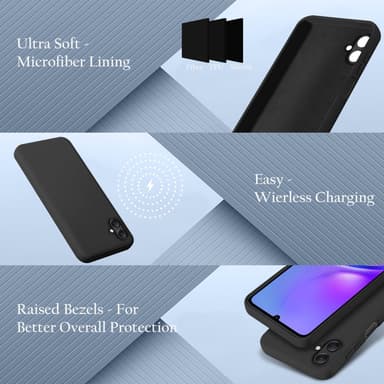 Samsung Galaxy A06 deksel case cover (svart)