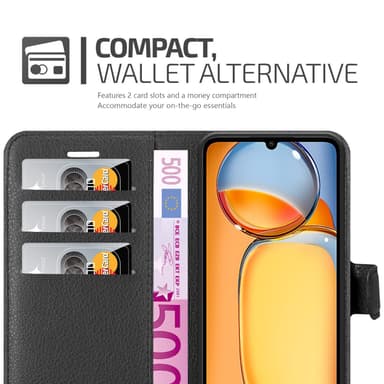 Xiaomi Redmi 13C 5G Deksel Etui Case (Svart)