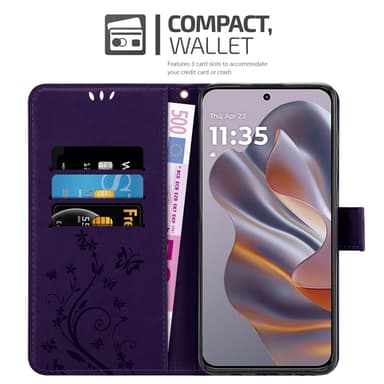 Motorola Moto Edge 50 Neo lommebokdeksel Blomster