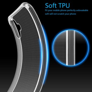 Samsung Galaxy A06 deksel case cover (Gjennomsiktig)