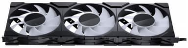 Phanteks M25 Gen2 DRGB 140mm PWM vifte (sort/3-pakning)