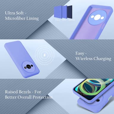 Xiaomi RedMi A3 / A3X deksel case cover (lilla)