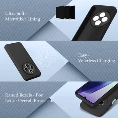 Xiaomi RedMi 14C deksel case cover (svart)