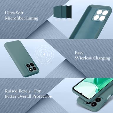 ZTE Blade A35 / A55 deksel case cover (grønn)