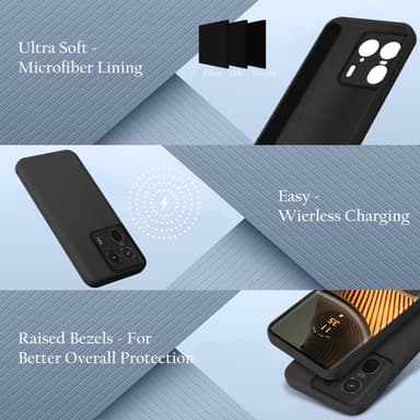 Motorola Moto Edge 50 Ultra deksel case cover (svart)