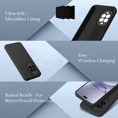 Huawei NOVA 13 Pro deksel case cover (svart)