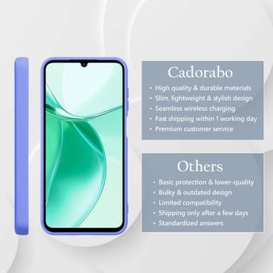 ZTE Blade A35 / A55 deksel case cover (lilla)