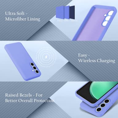 Samsung Galaxy S24 FE deksel case cover (lilla)
