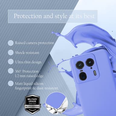 Motorola Moto Edge 50 Ultra deksel case cover (lilla)