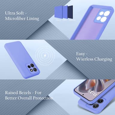 Motorola Moto Edge 50 Neo deksel case cover (lilla)