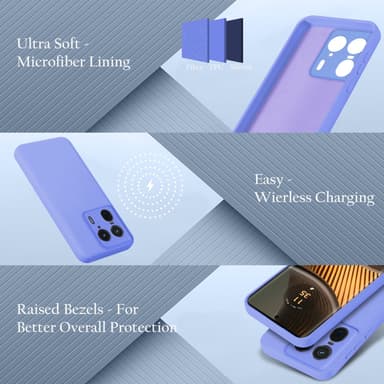 Motorola Moto Edge 50 Ultra deksel case cover (lilla)