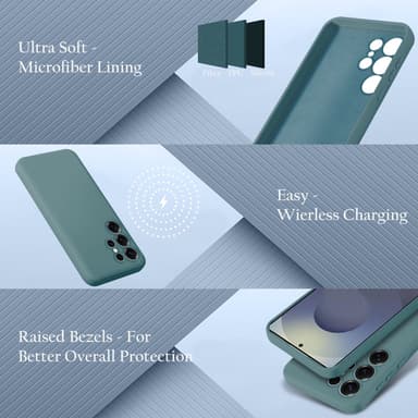 Samsung Galaxy S25 Ultra deksel case cover (grønn)