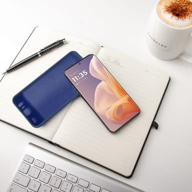 Motorola Moto G85 deksel case cover (blå)