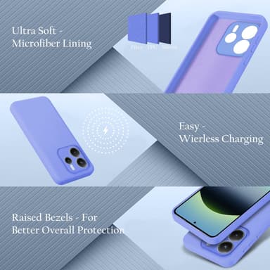 Xiaomi Redmi Note 14 5G deksel case cover (lilla)
