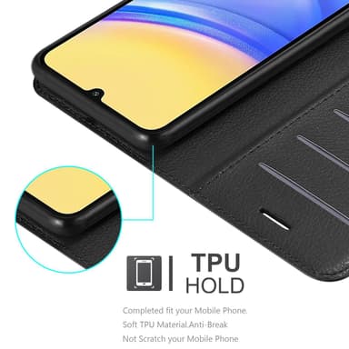 Samsung Galaxy A16 Deksel Etui Case (Svart)