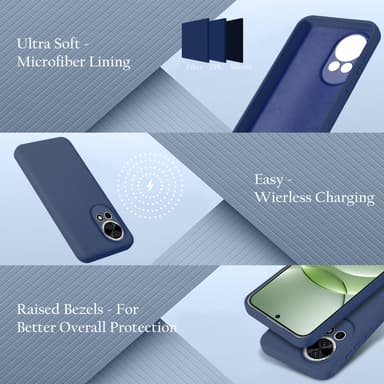 Huawei NOVA 13 deksel case cover (blå)
