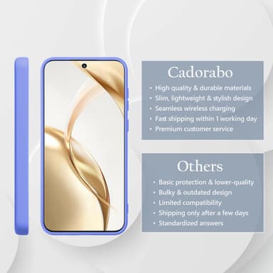 Honor 200 deksel case cover (lilla)