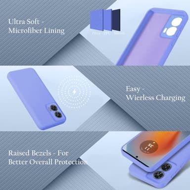 Motorola Moto Edge 50 Fusion deksel case cover (lilla)