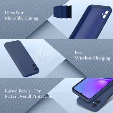 Samsung Galaxy A06 deksel case cover (blå)
