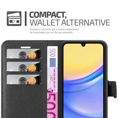 Samsung Galaxy A16 Deksel Etui Case (Svart)