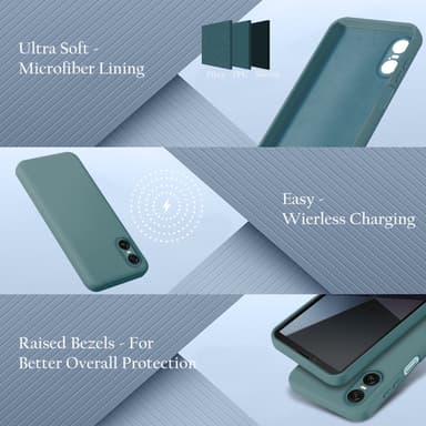 Sony Xperia 10 VI deksel case cover (grønn)