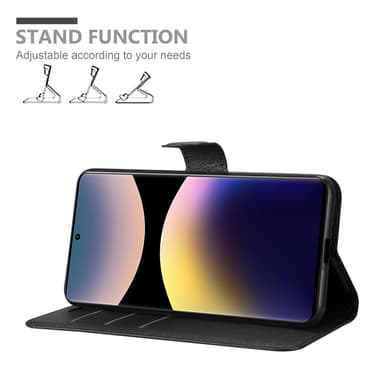 Xiaomi RedMi Note 14 Pro 4G Deksel Etui Case (Svart)
