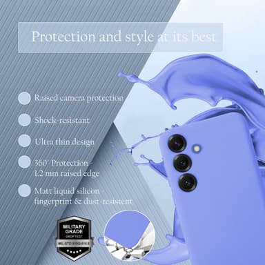 Samsung Galaxy S25 Plus deksel case cover (lilla)